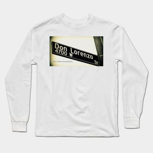 Don Lorenzo Drive, Los Angeles, California by Mistah Wilson Long Sleeve T-Shirt